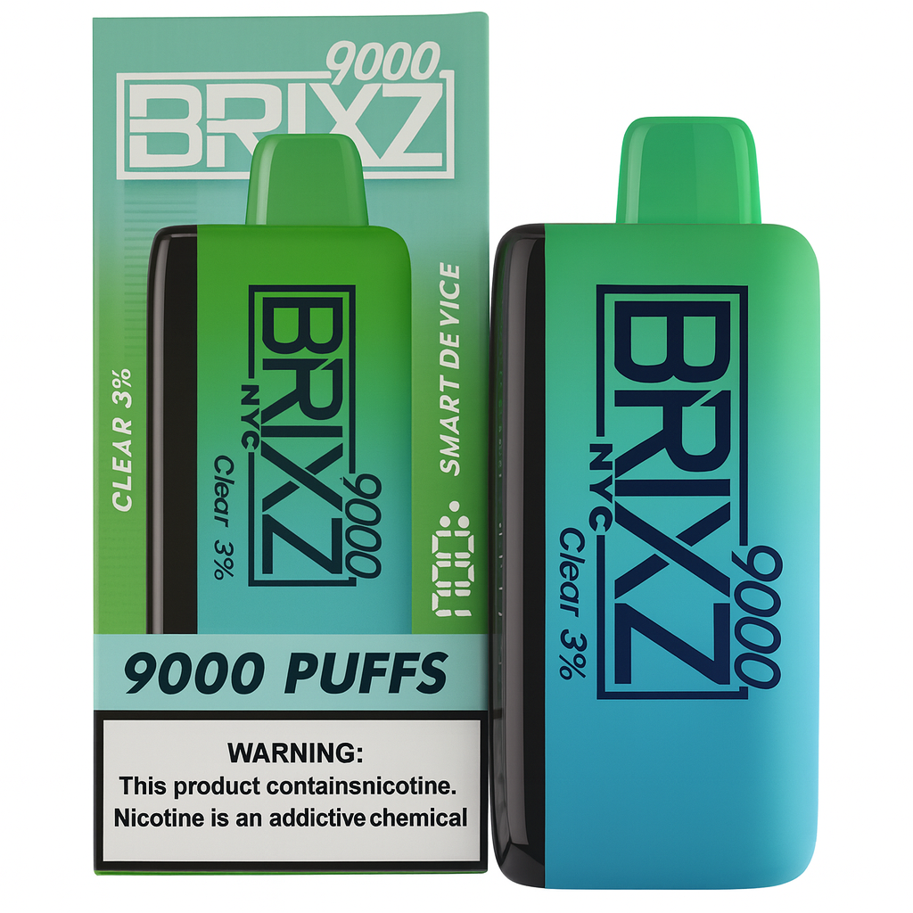 Brixz Clear 9000 Puffs