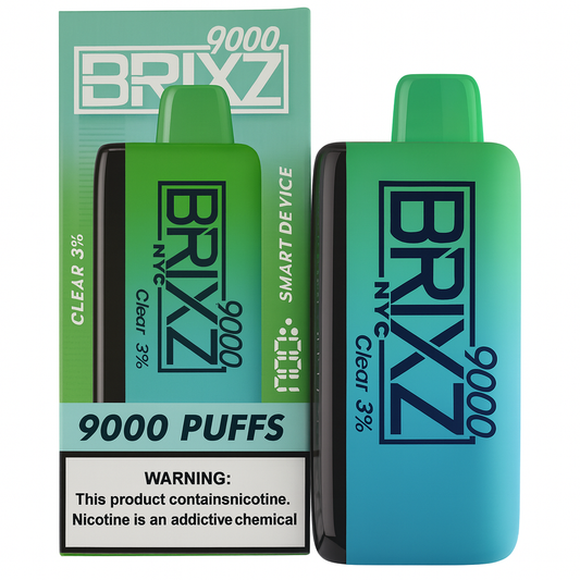 Brixz Clear 9000 Puffs