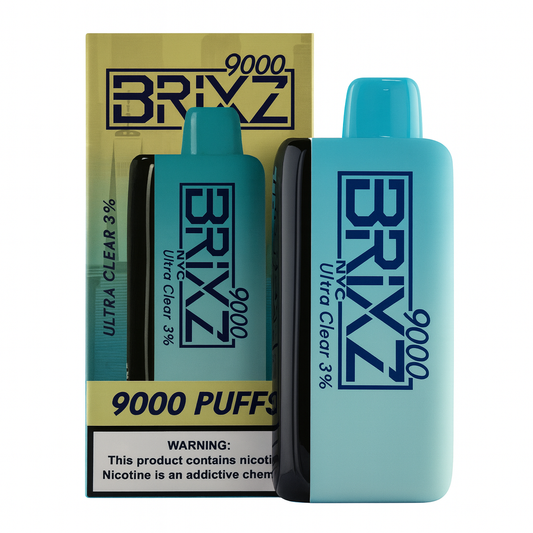 Brixz Classic Ultra Clear 9000 Puffs