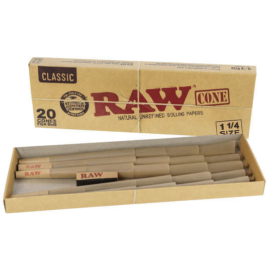 Raw Cone 1 1/4 Size 20pack